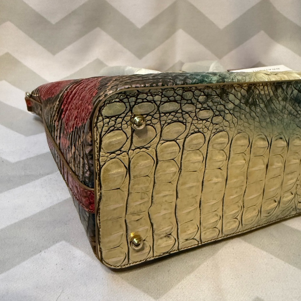 Brahmin Large Duxbury Satchel-Komodo Ombre Melbourne - Picture 6 of 8